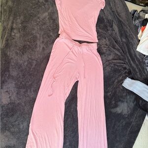 Cozy Pink Pajama Set for Women